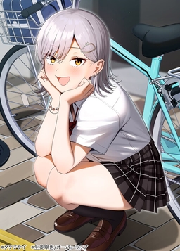 Gyaru no Jitensha o Naoshitara Natsukareta